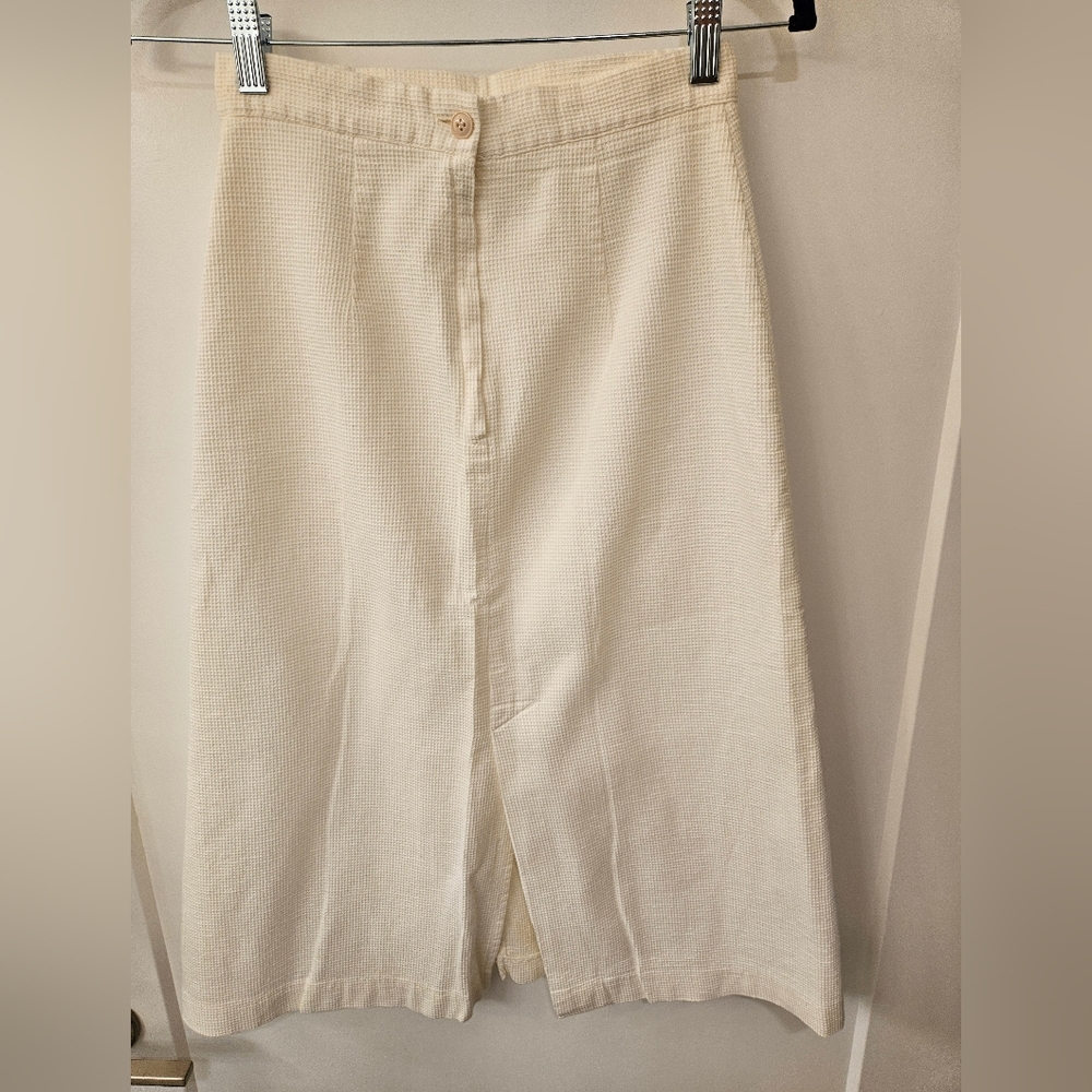 Vintage - Waffle Weave Summer Skirt - NWOT